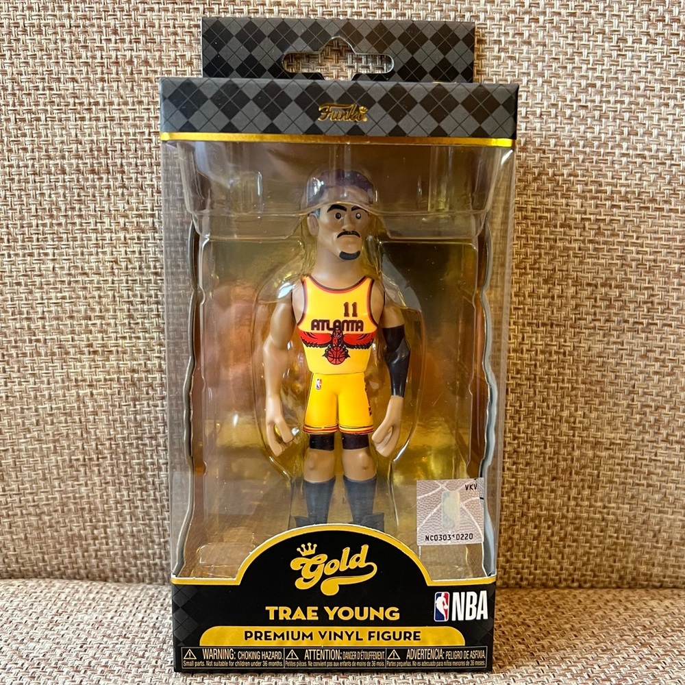 Gold Funko Pop! Trae Young Premium Vinyl Figure